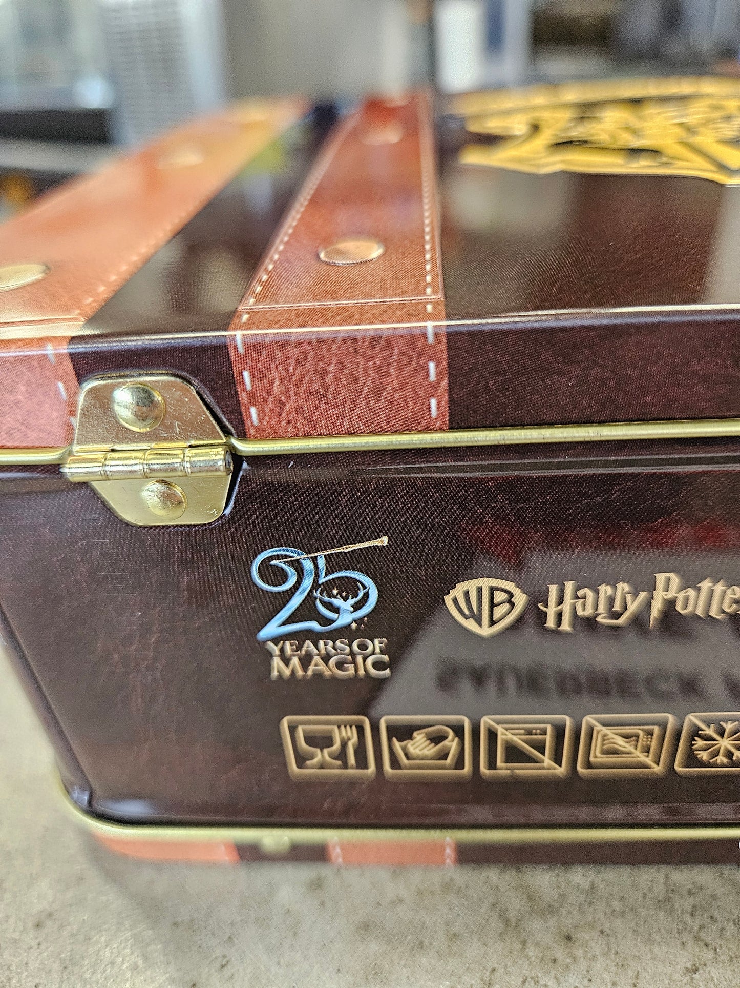 Harry Potter 25th Anniversary Briefcase Popcorn Tin