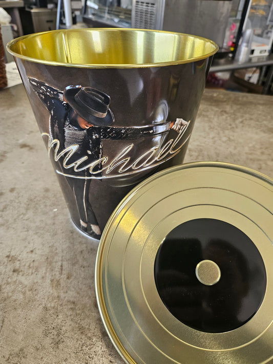 Michael (2026 Movie) Metal Popcorn Bucket with Lid - 130oz