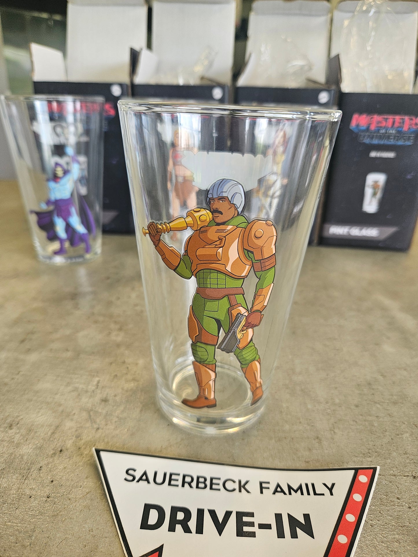 Masters of The Universe Pint Glasses - Set of 4 - Glass