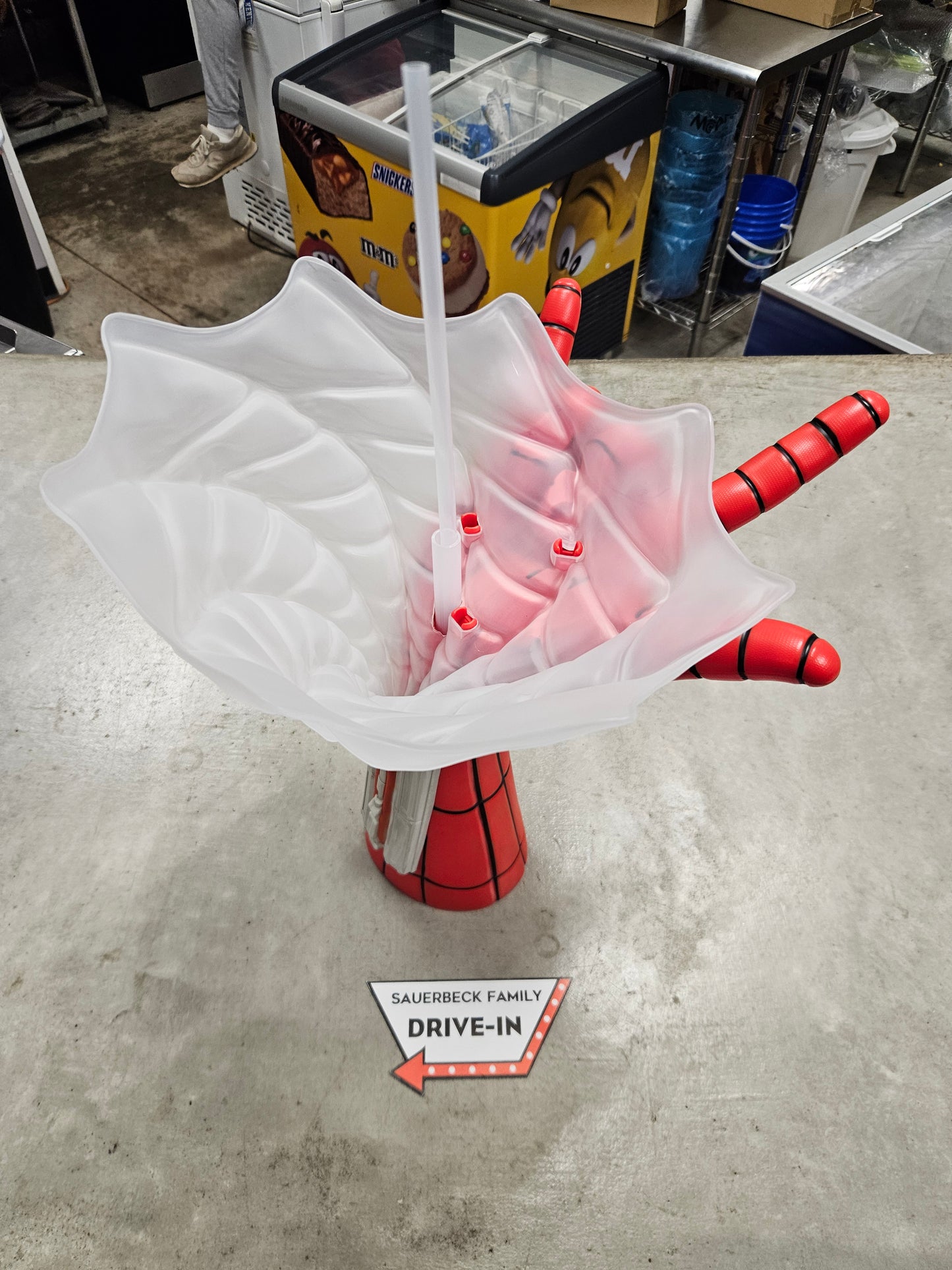 Spider-Man Brand New Day Web Hand Drink & Popcorn Bucket IN HAND 2026