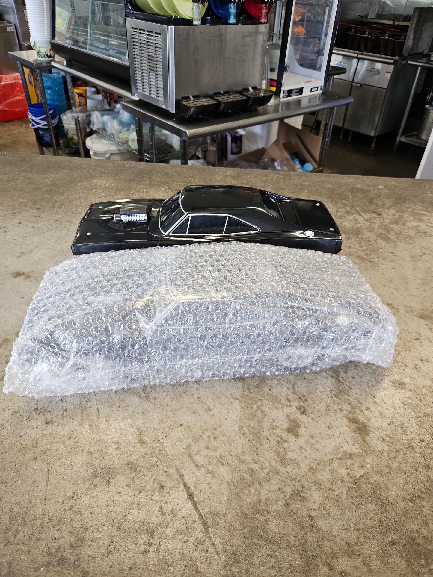 Dom's Charger - Fast and Furious 25th Anniv Popcorn Container Car
