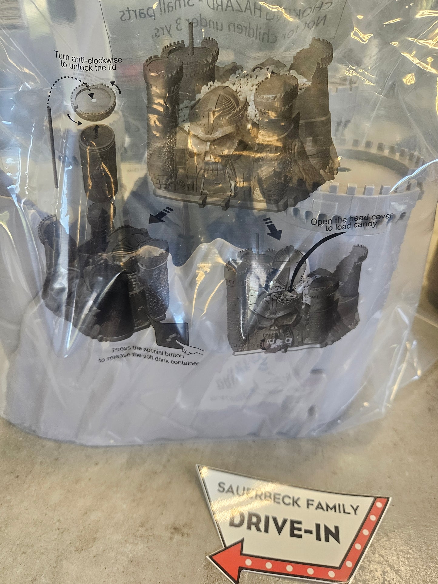 NEW! Masters Of The Universe Grayskull Castle Popcorn Drink Bucket  IN HAND 2026