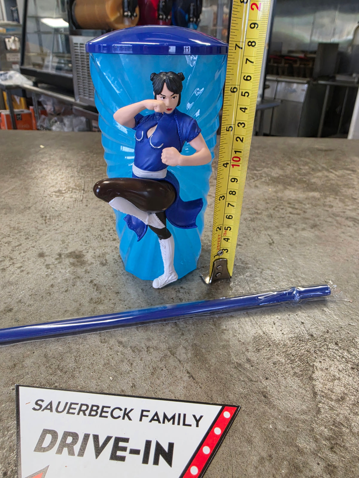 Street Fighter 2026 Movie Chun Li Kick Collectible Cup