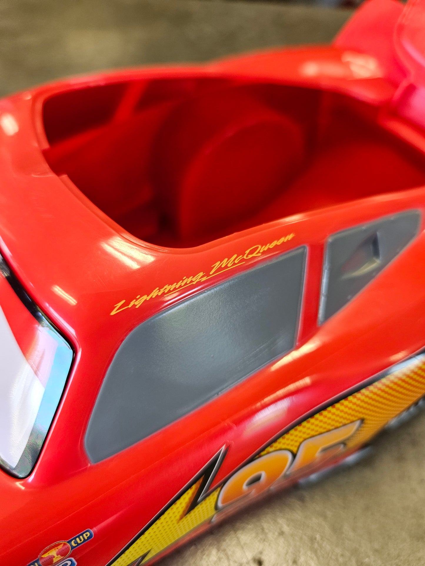 Cars 20th Anniversary Lightning McQueen Car Popcorn Container - 2026