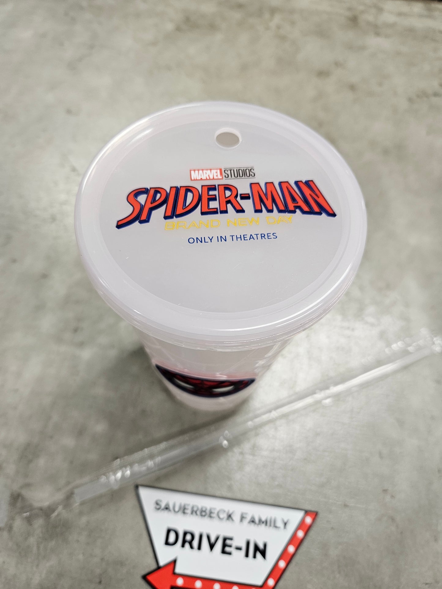 Spider-Man Brand New Day(2026) Live Action - Color Changing Cup with lid and straw
