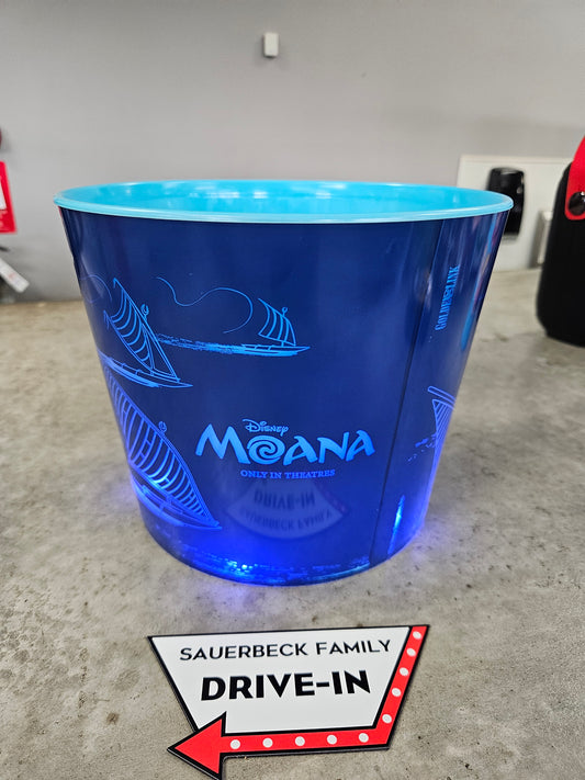 NEW! Moana (2026) Ancestor Boats LED Popcorn Bucket IN HAND