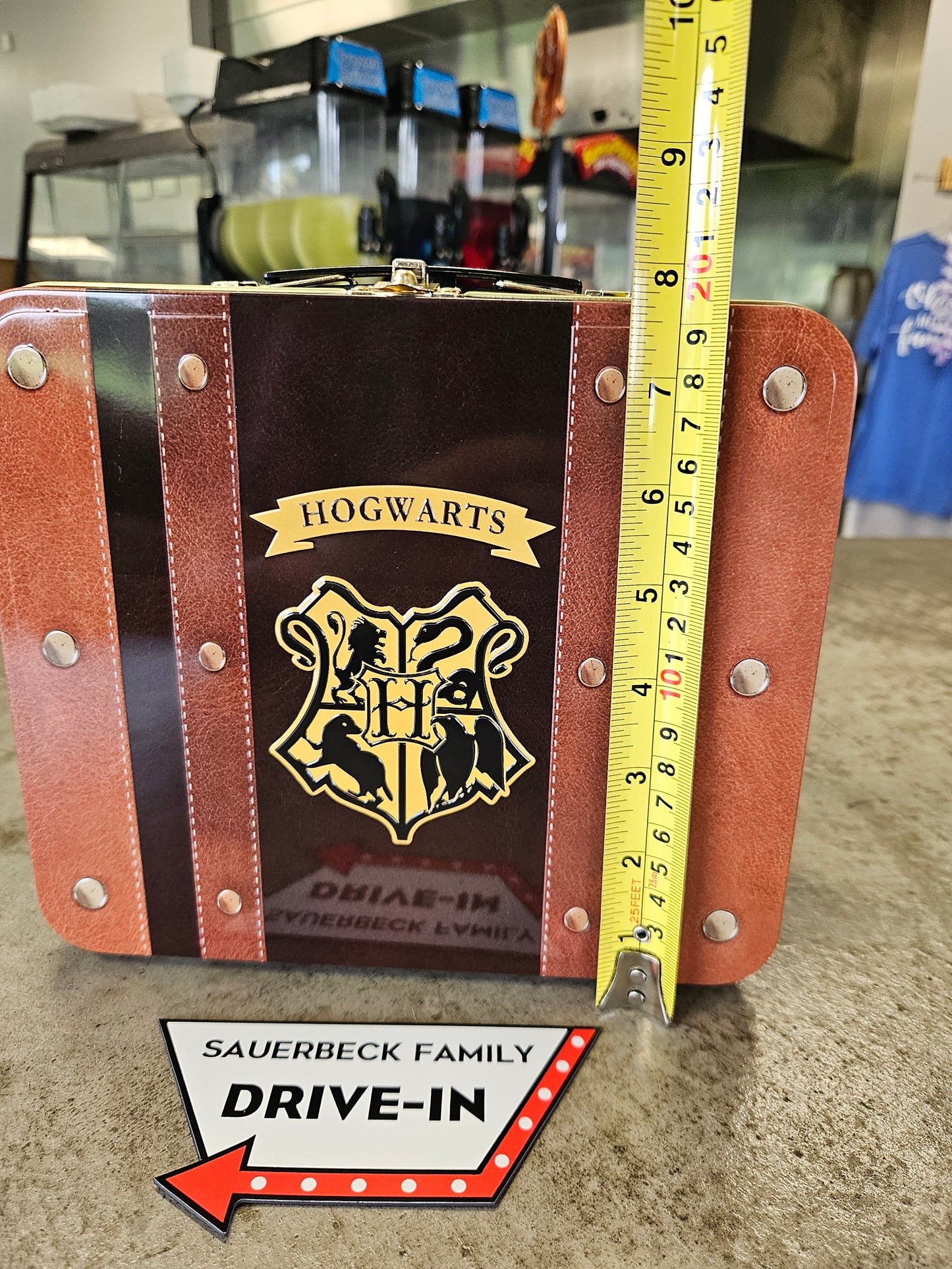 Harry Potter 25th Anniversary Briefcase Popcorn Tin
