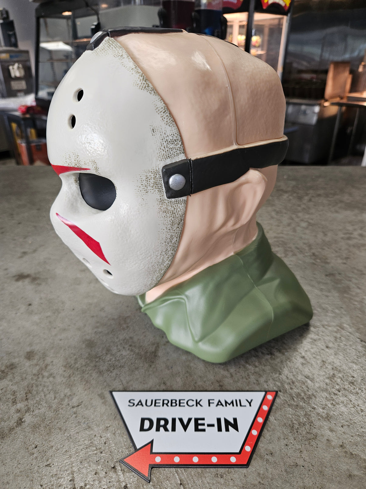 Jason Voorhees Popcorn Head - Mask Jason Universe Friday the 13th