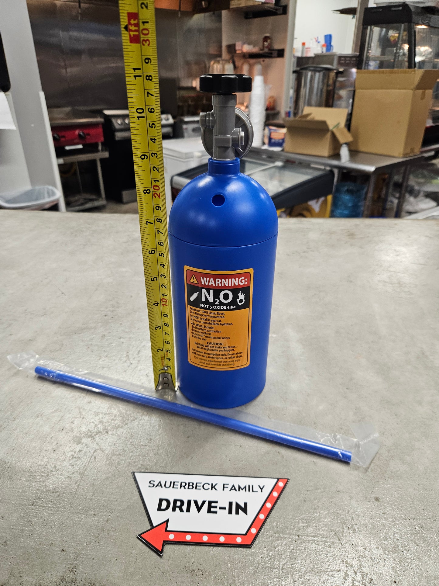 Fast and Furious 25th Anniv Nitrous Drink Bottle Nitro