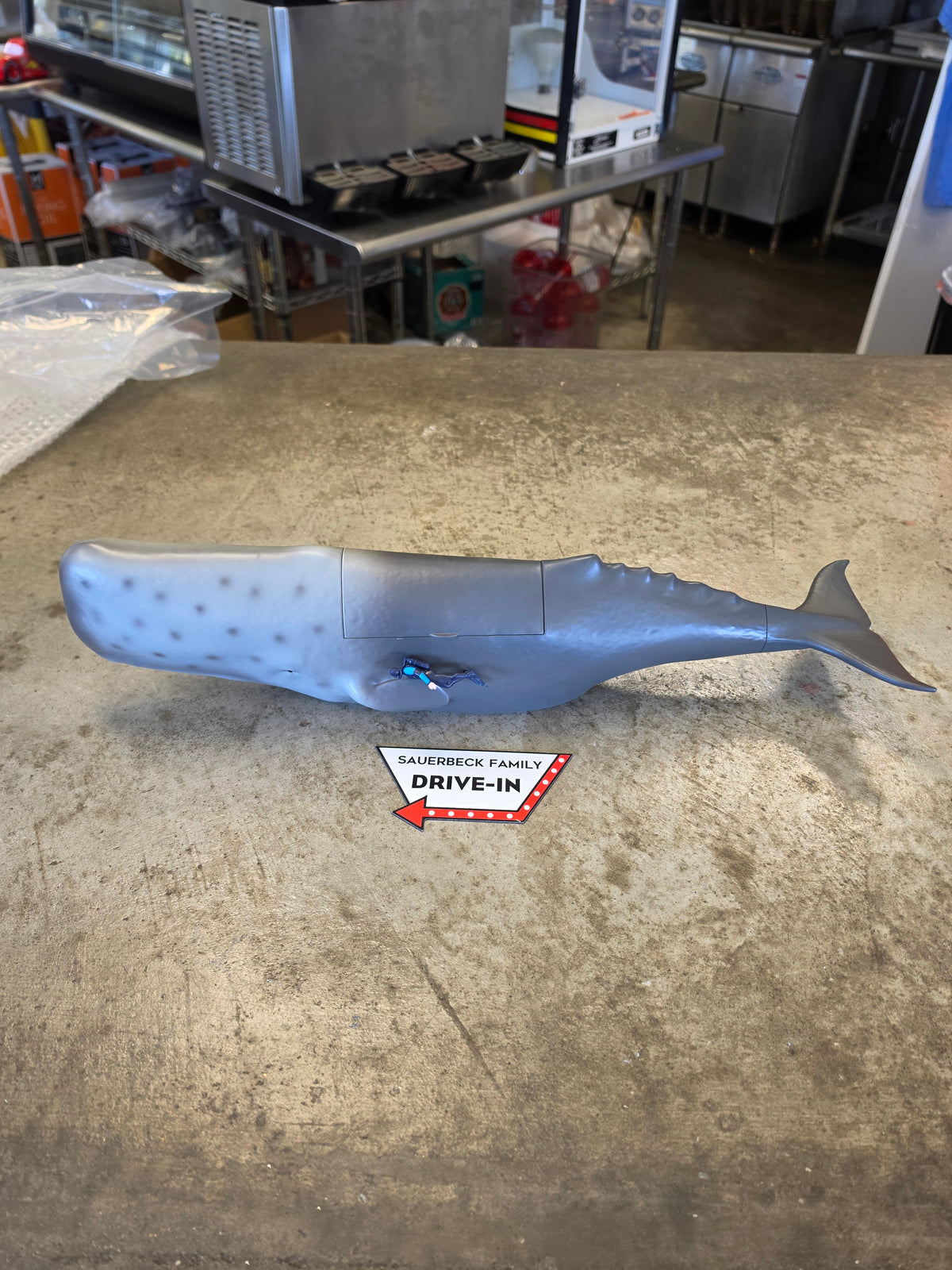 Whalefall Movie 2026 - WHALE DIVER Popcorn Bucket - NEW IN HAND