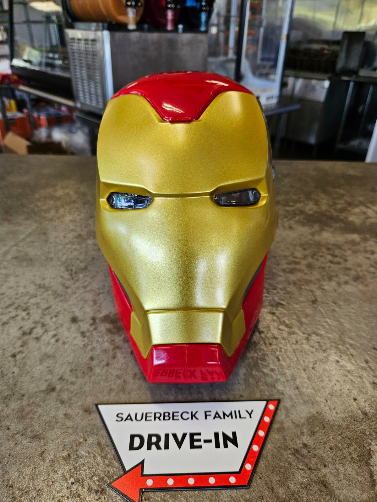 Iron Man Helmet Popcorn Bucket - Avengers Endgame 2026 Encore NEW