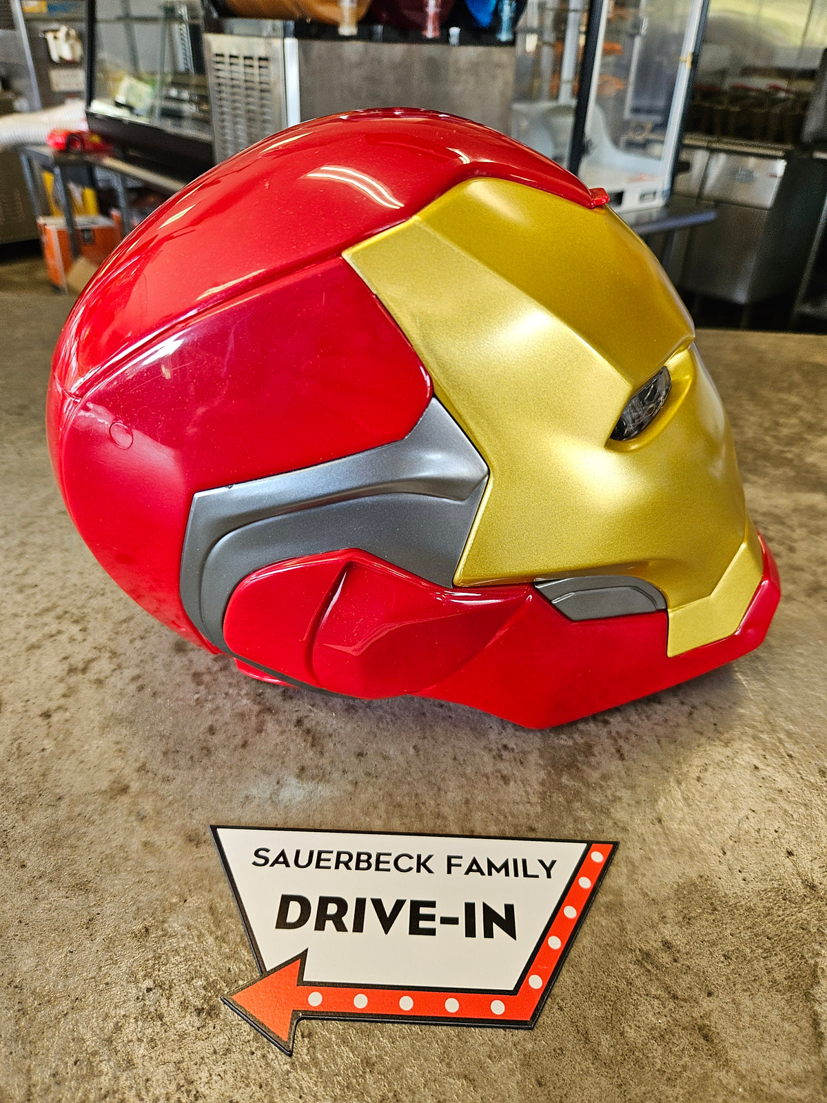 Iron Man Helmet Popcorn Bucket - Avengers Endgame 2026 Encore NEW