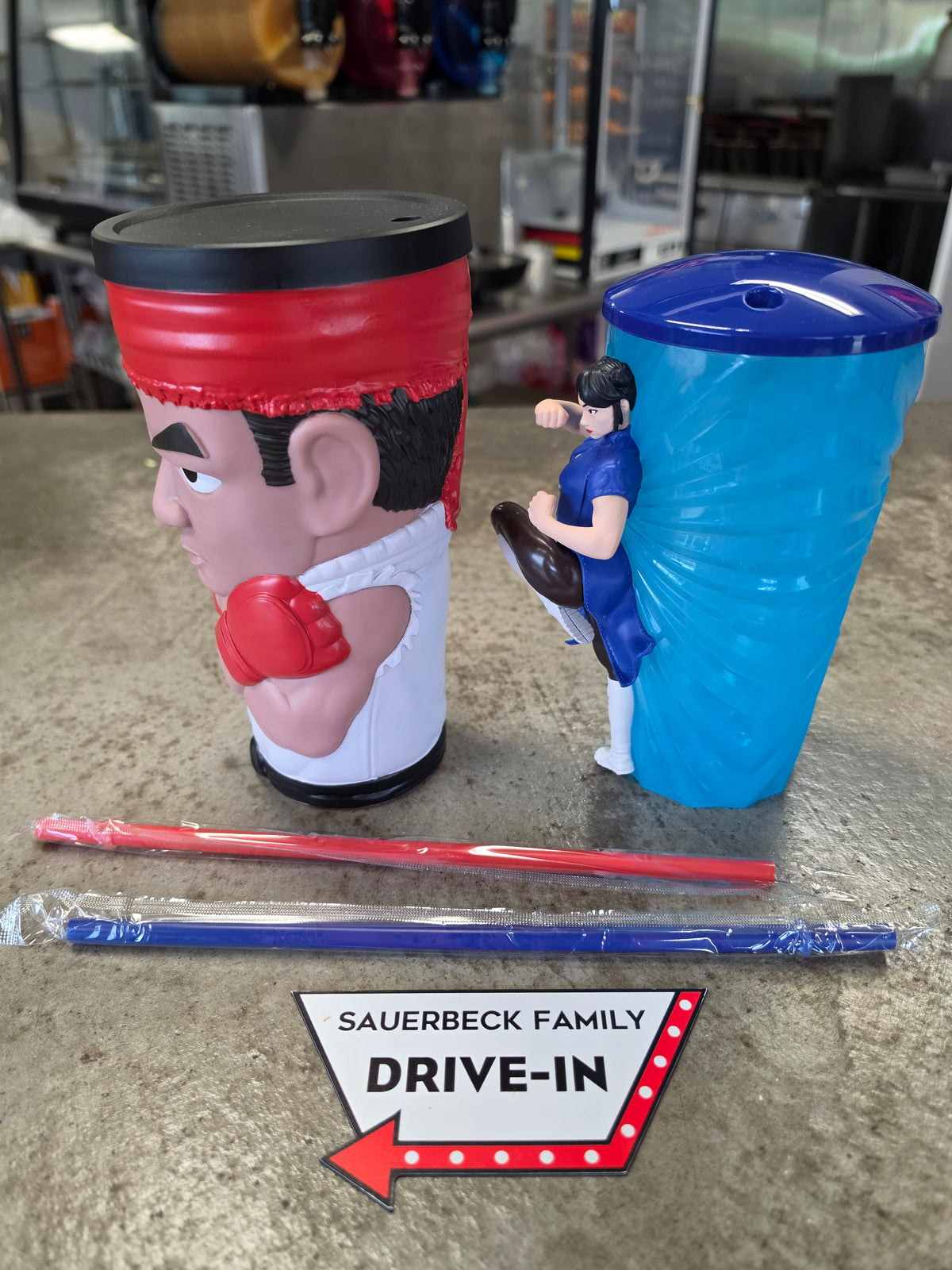 2x Street Fighter 2026 Movie Collectible Cups Set of 2