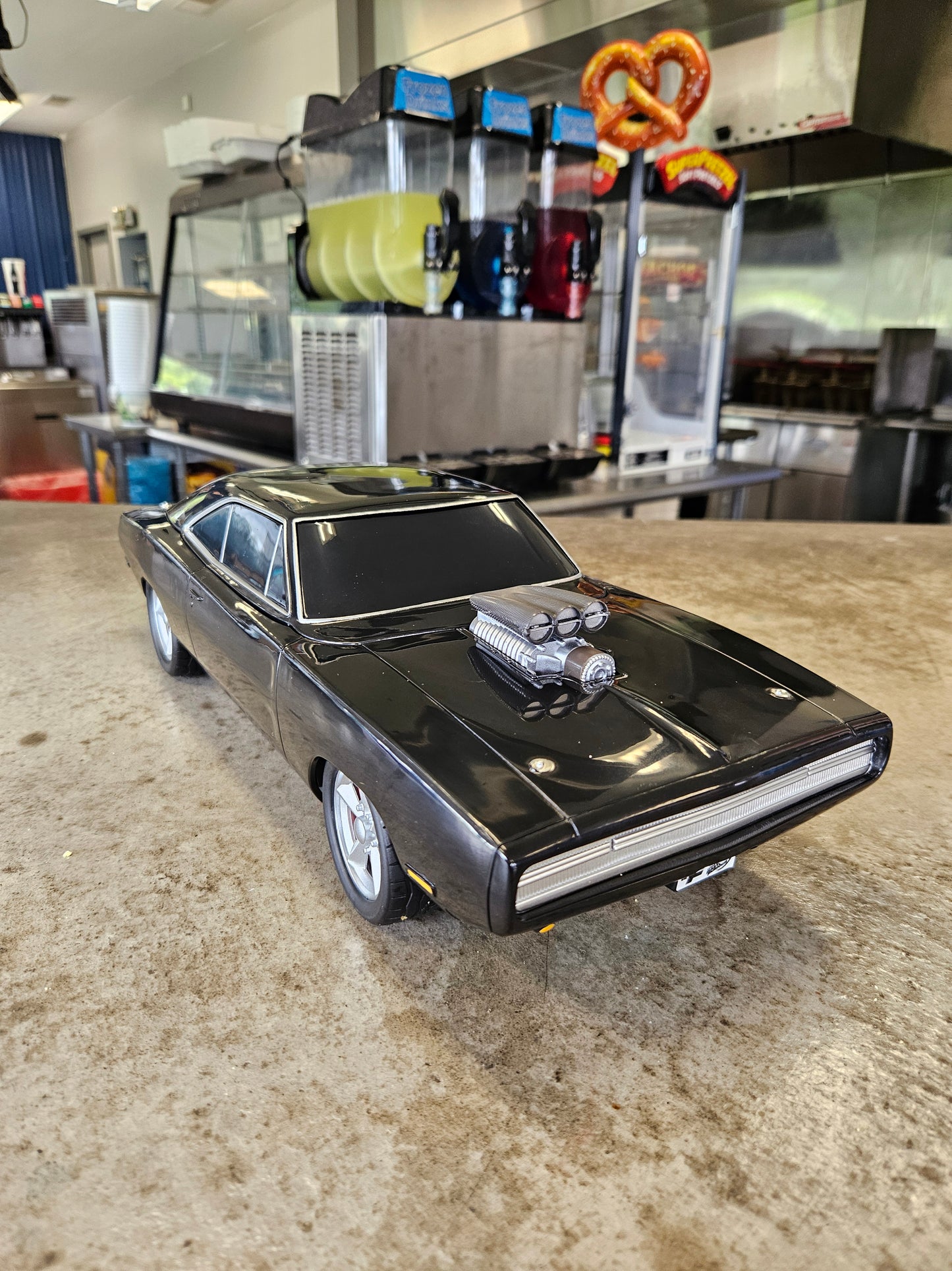 Dom's Charger - Fast and Furious 25th Anniv Popcorn Container Car