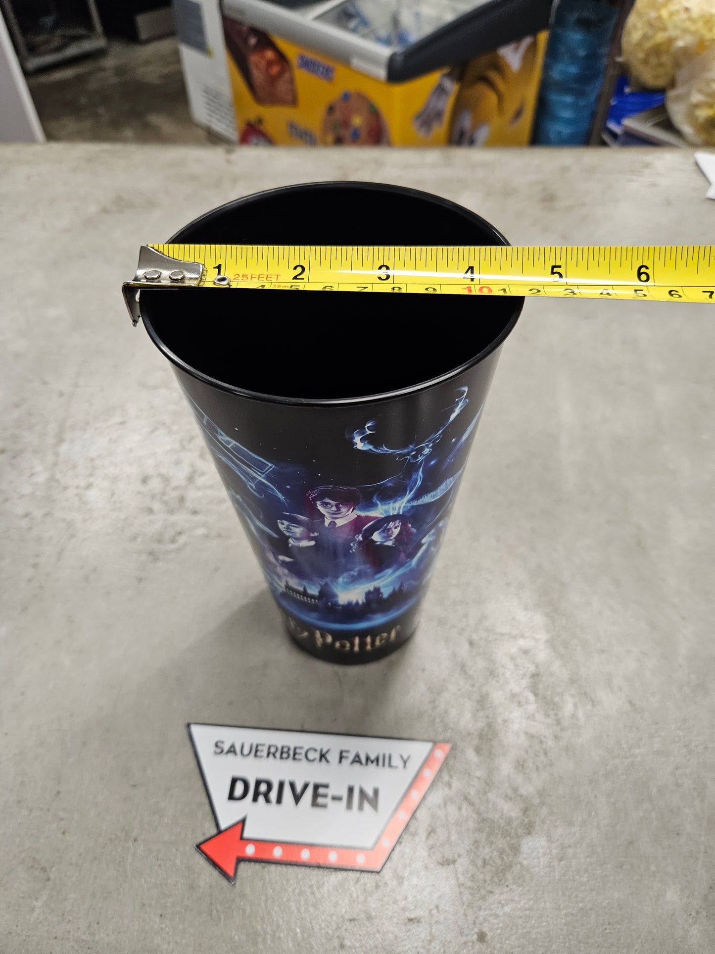 Harry Potter 25th Anniversary 44oz Plastic Cup Set of 10 (black inside patronus)