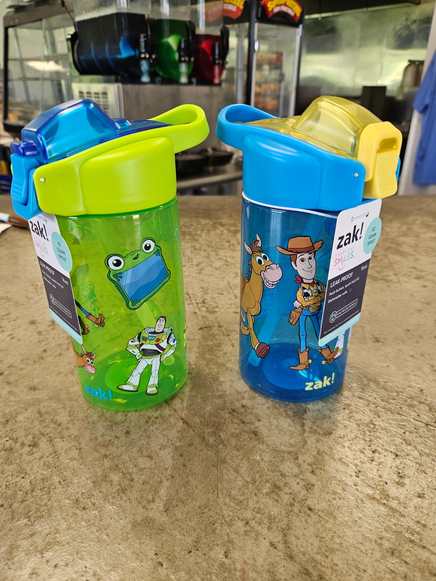 NEW! Toy Story 5 Sipper Cup Zak! Set of 2 IN HAND 2026