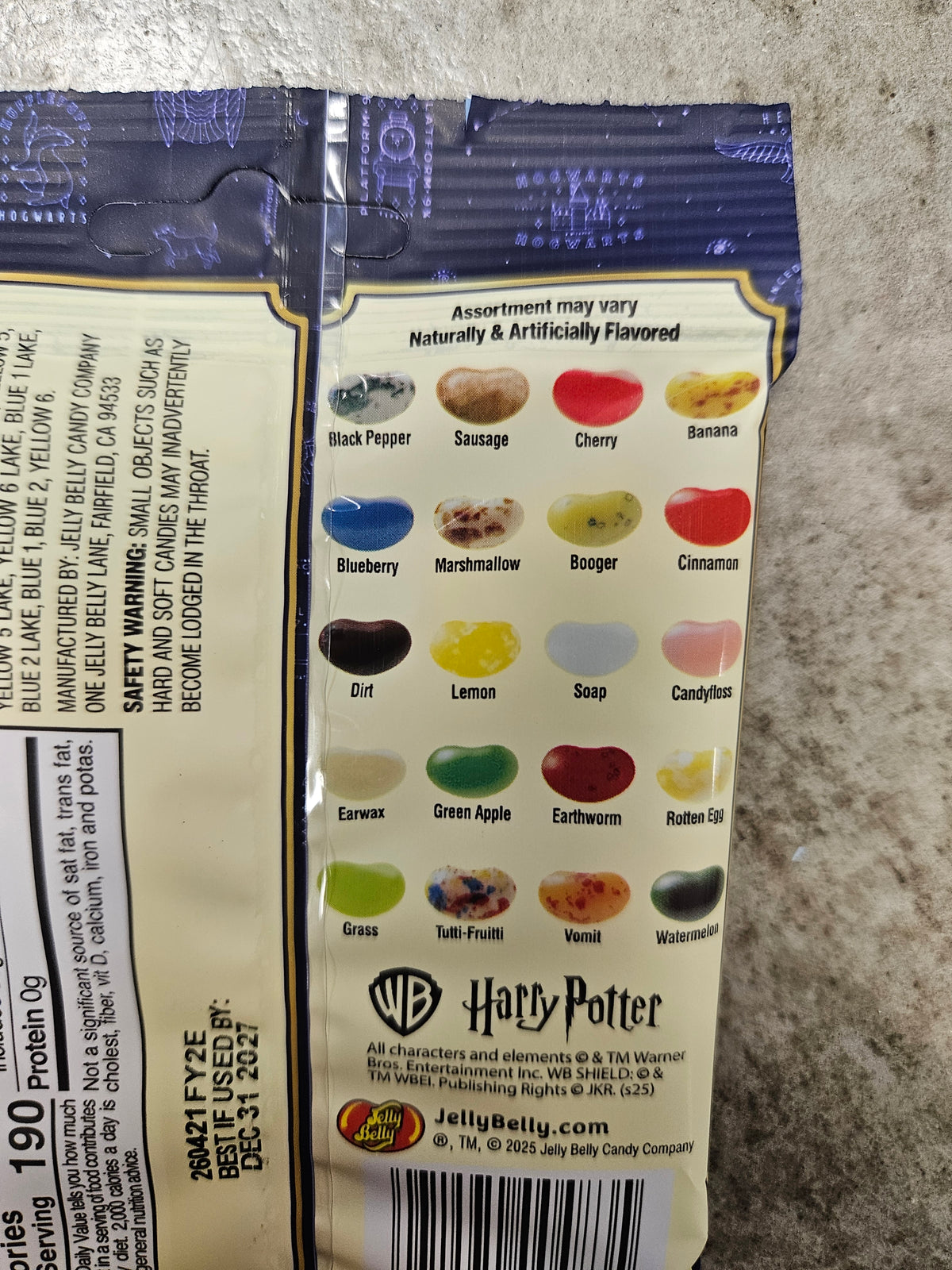 Harry Potter Bertie Botts Every Flavour Beans - NEW