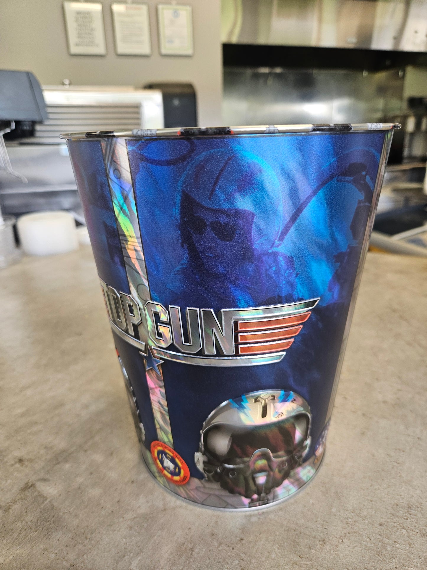 Top Gun (2026 40th Anniversary) Metal Popcorn Bucket - 130oz