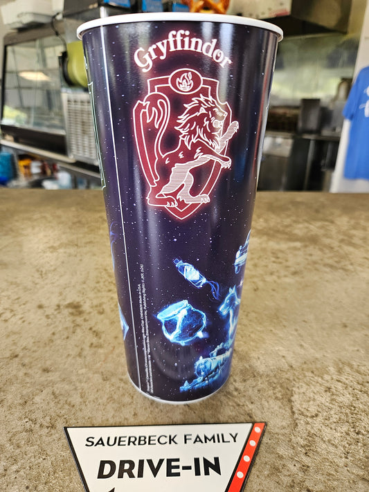 Harry Potter 25th Anniversary 44oz Plastic Cup Set of 10 (white inside)