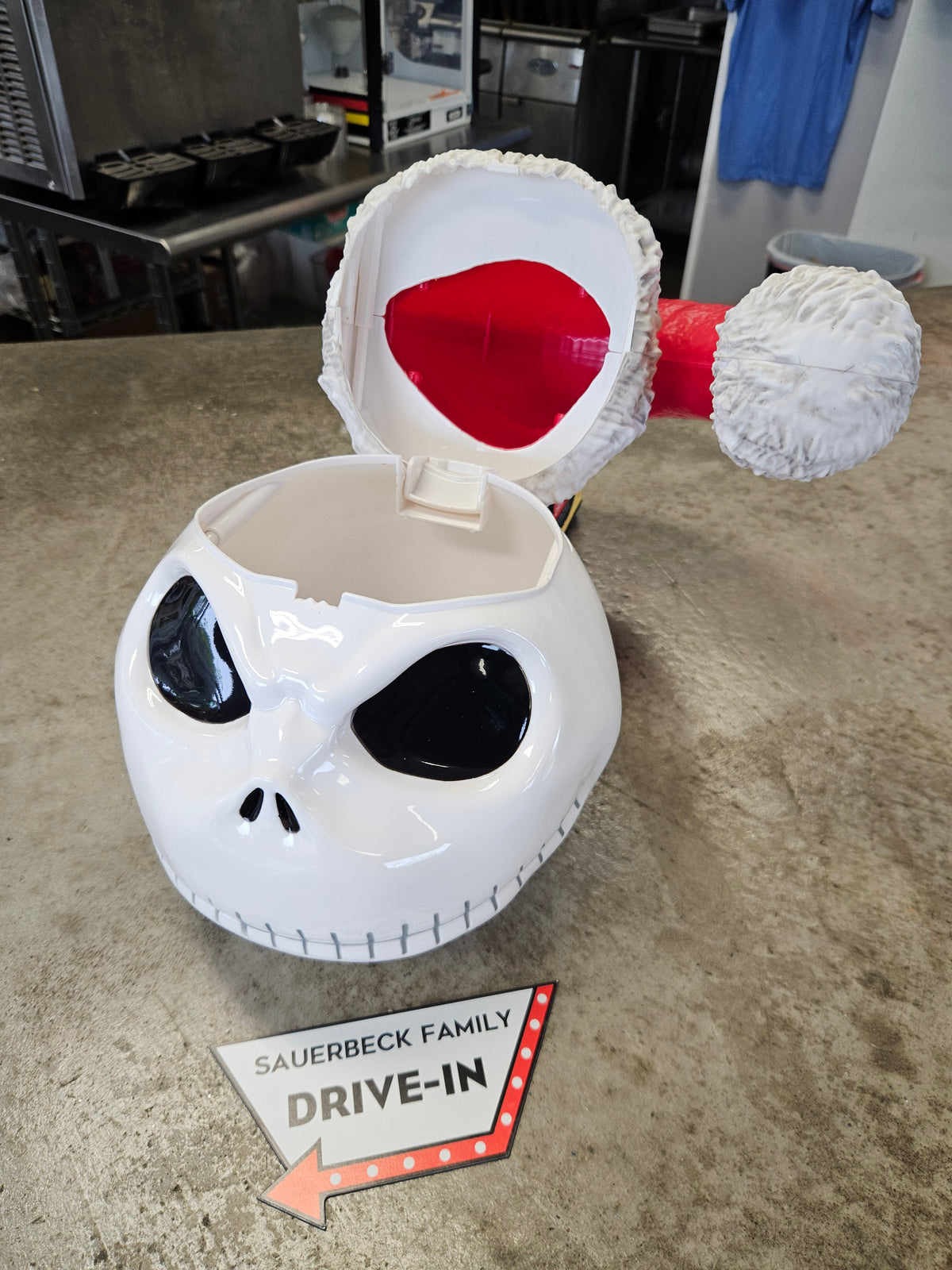 Nightmare Before Christmas Popcorn Jack Skellington 2026 Lights Up! NEW