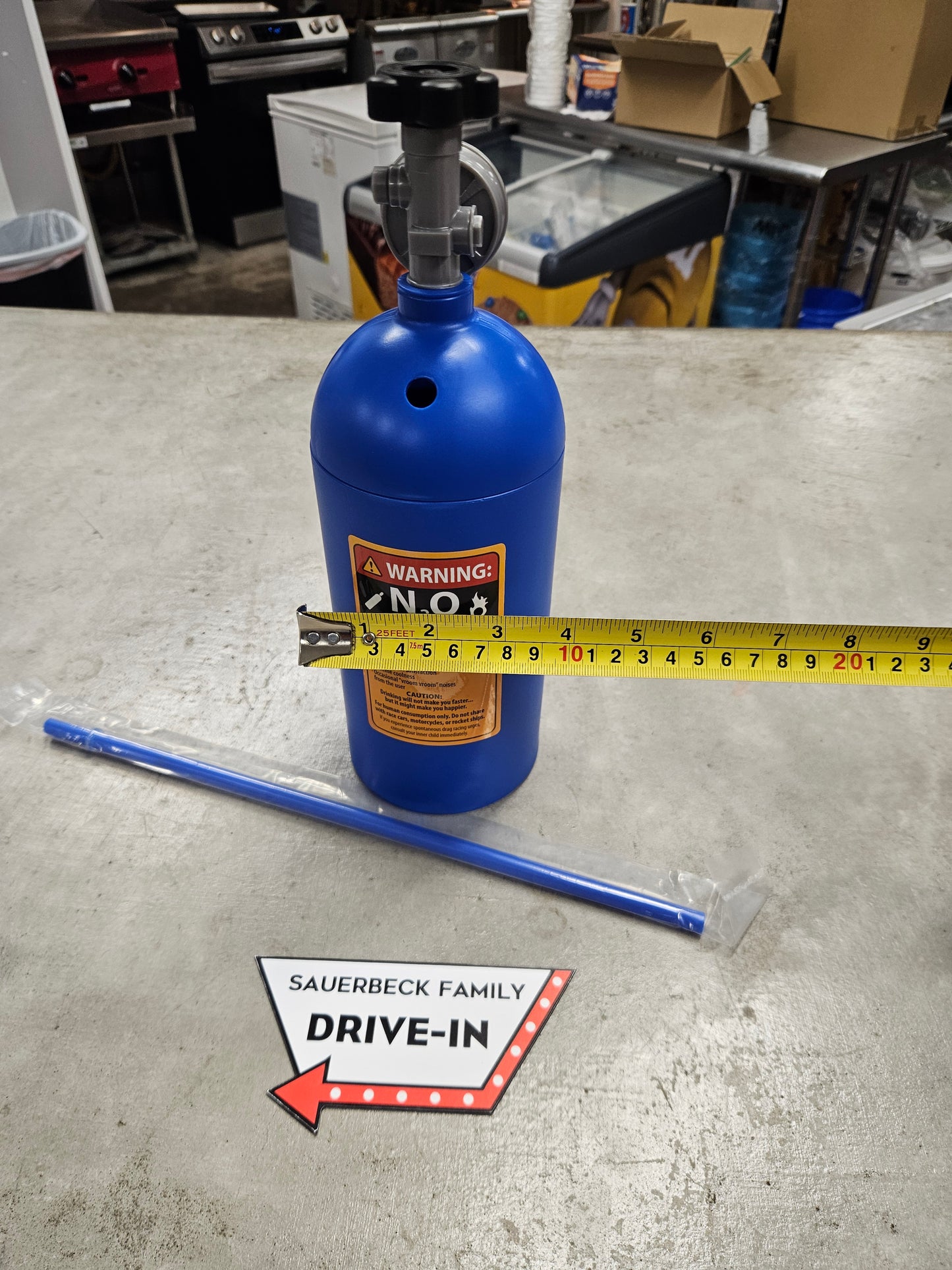 Fast and Furious 25th Anniv Nitrous Drink Bottle Nitro
