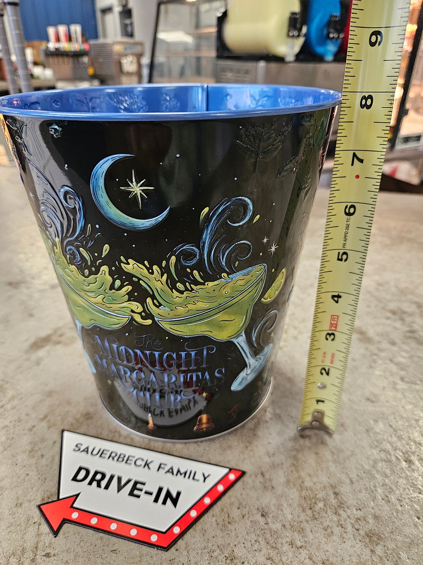 Practical Magic 2 - Metal Popcorn Bucket Tin IN HAND 2026 Midnight Margaritas Club