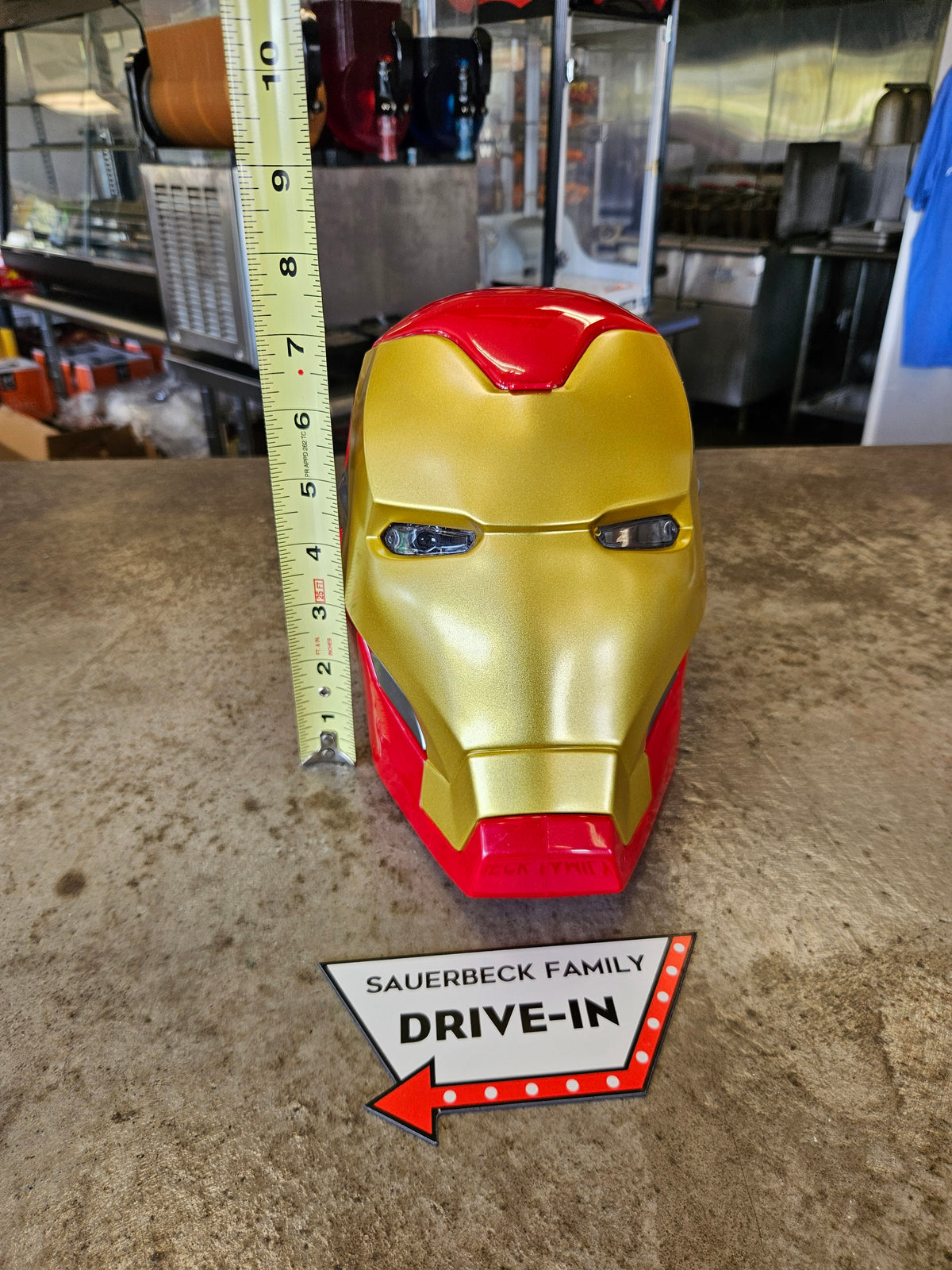 Iron Man Helmet Popcorn Bucket - Avengers Endgame 2026 Encore NEW