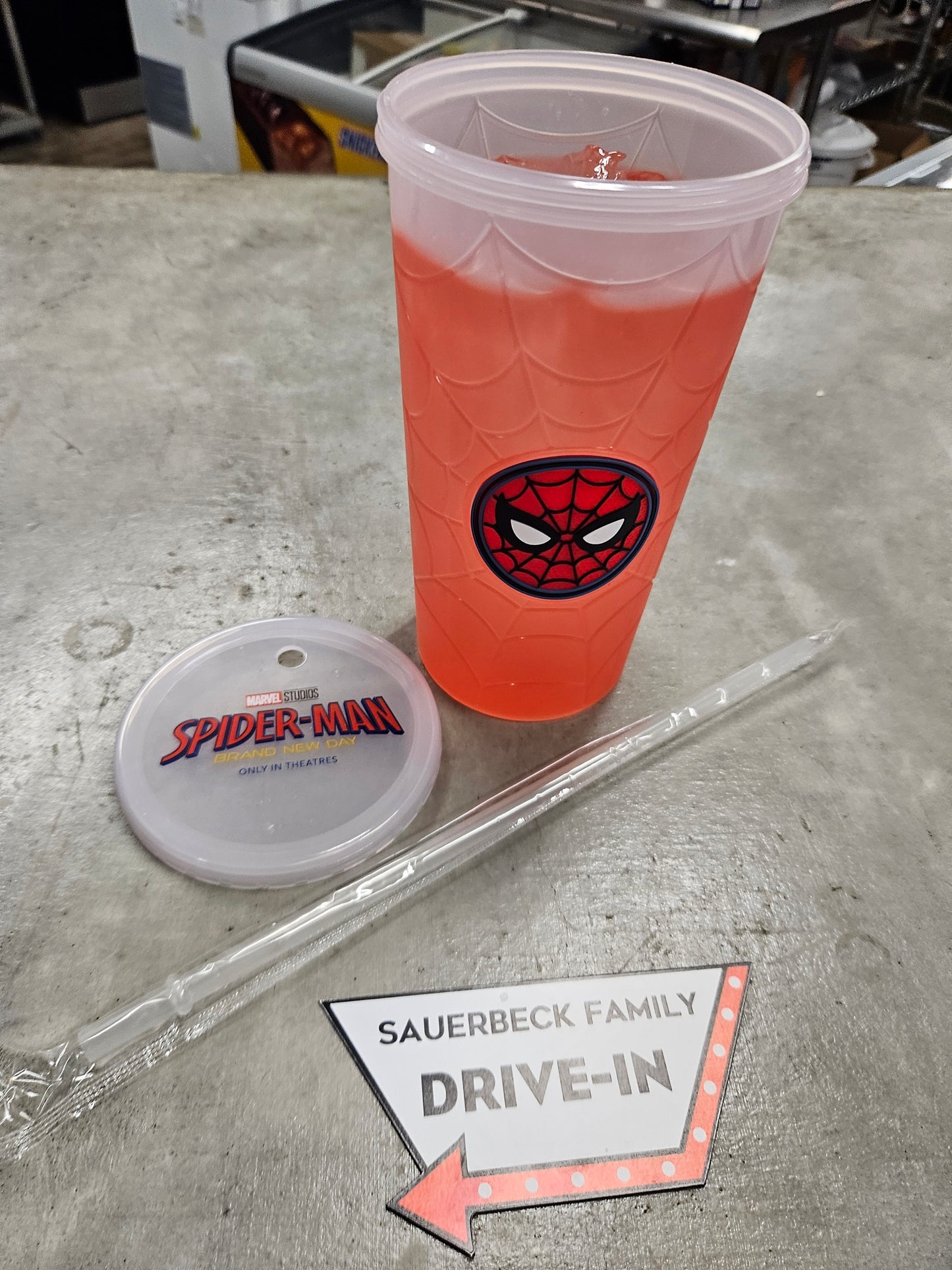 Spider-Man Brand New Day(2026) Live Action - Color Changing Cup with lid and straw
