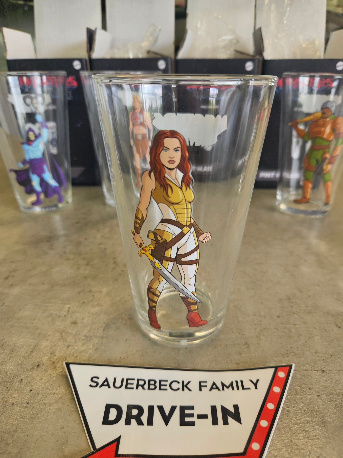 Masters of The Universe Pint Glasses - Set of 4 - Glass
