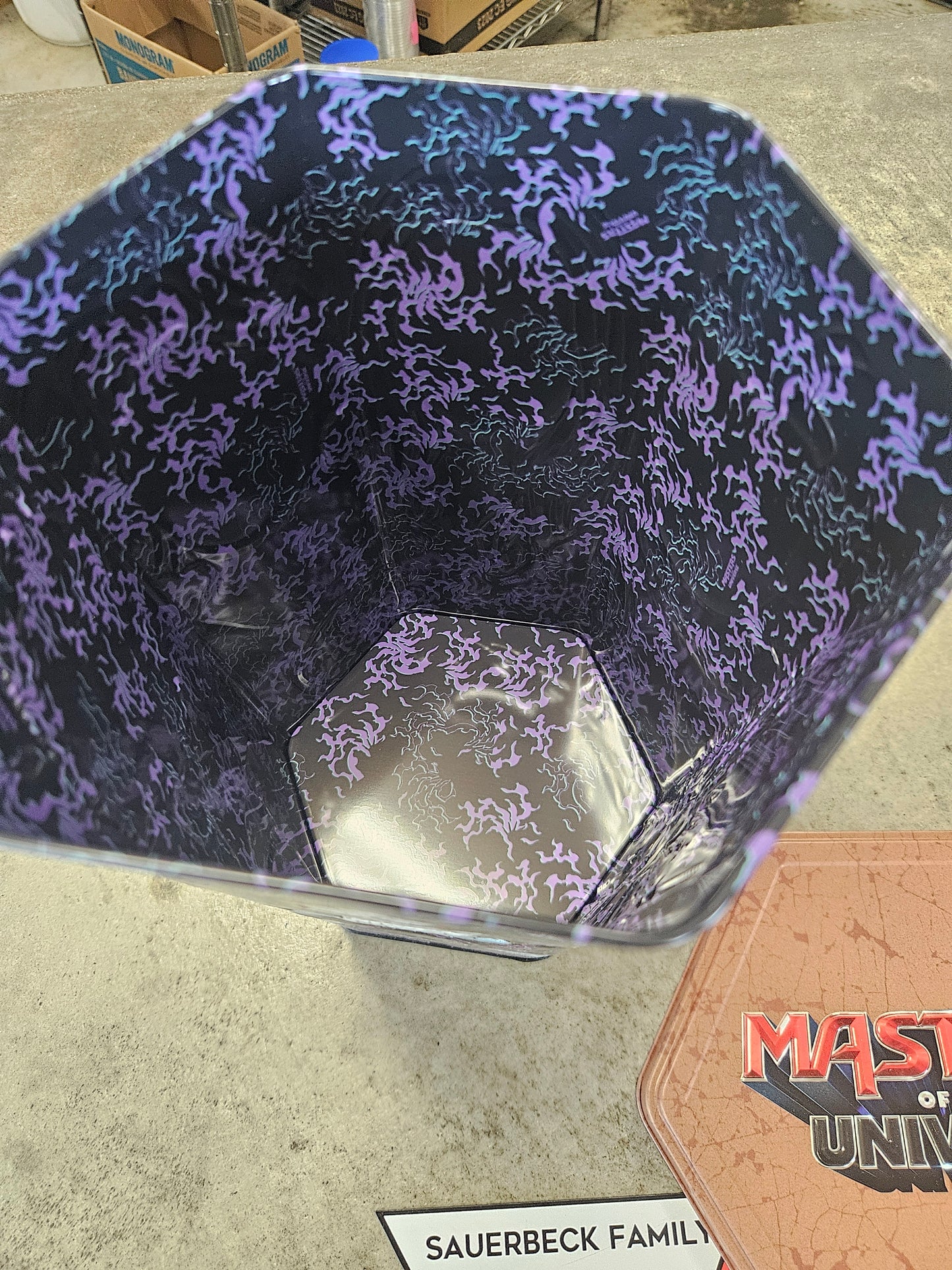 NEW! Masters Of The Universe Hexagon Popcorn Bucket Tin IN HAND 2026