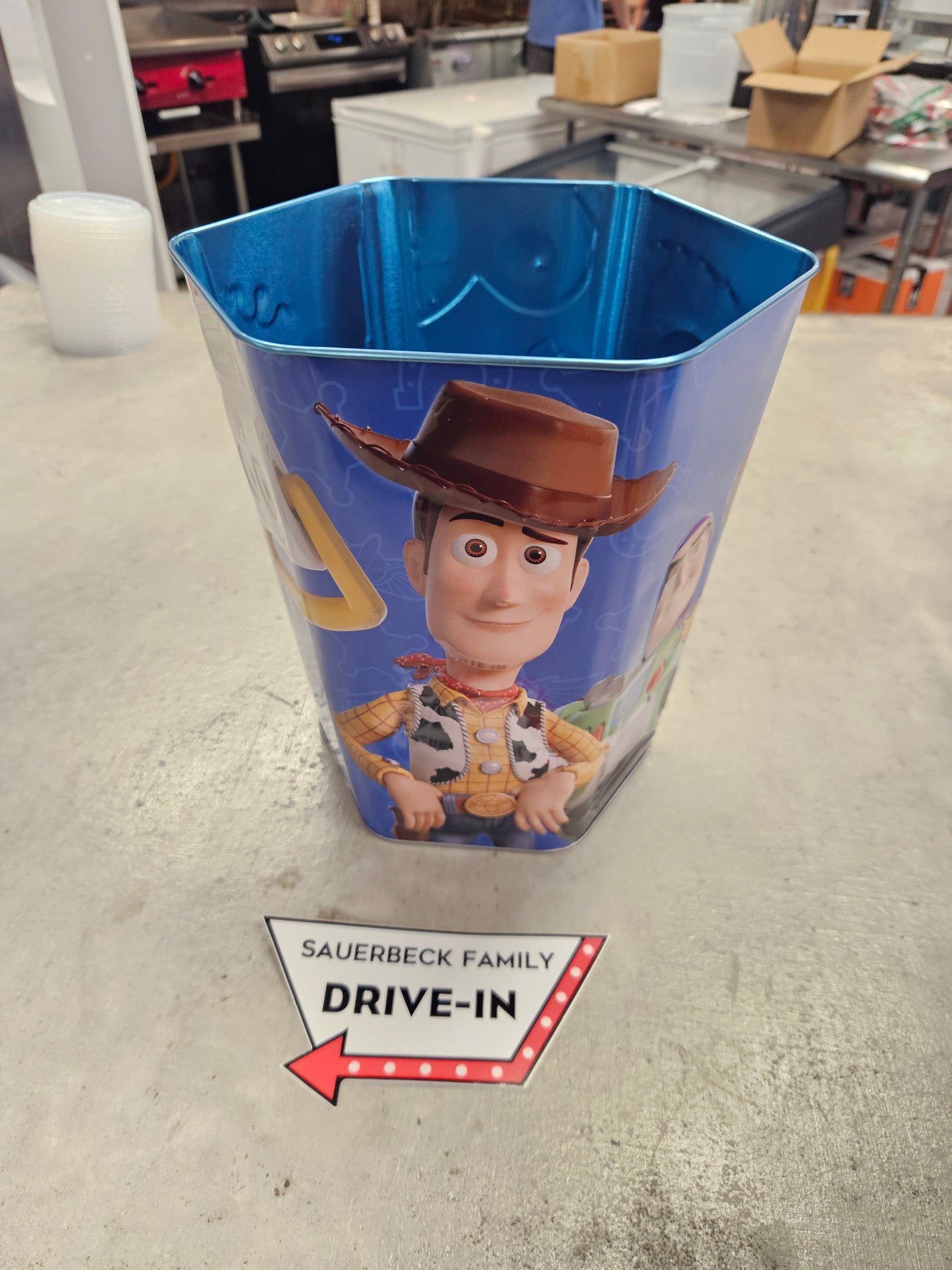 NEW! Toy Story 5 Hexagon Popcorn Bucket Tin IN HAND 2026