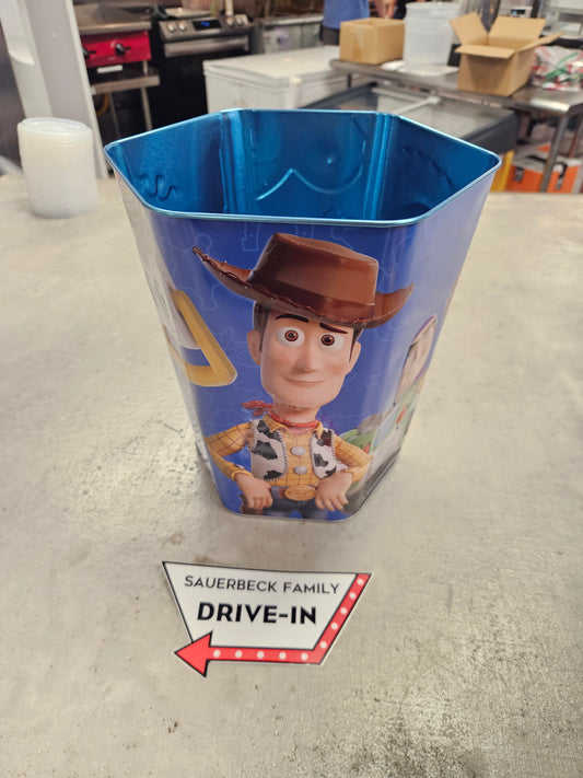 NEW! Toy Story 5 Hexagon Popcorn Bucket Tin IN HAND 2026