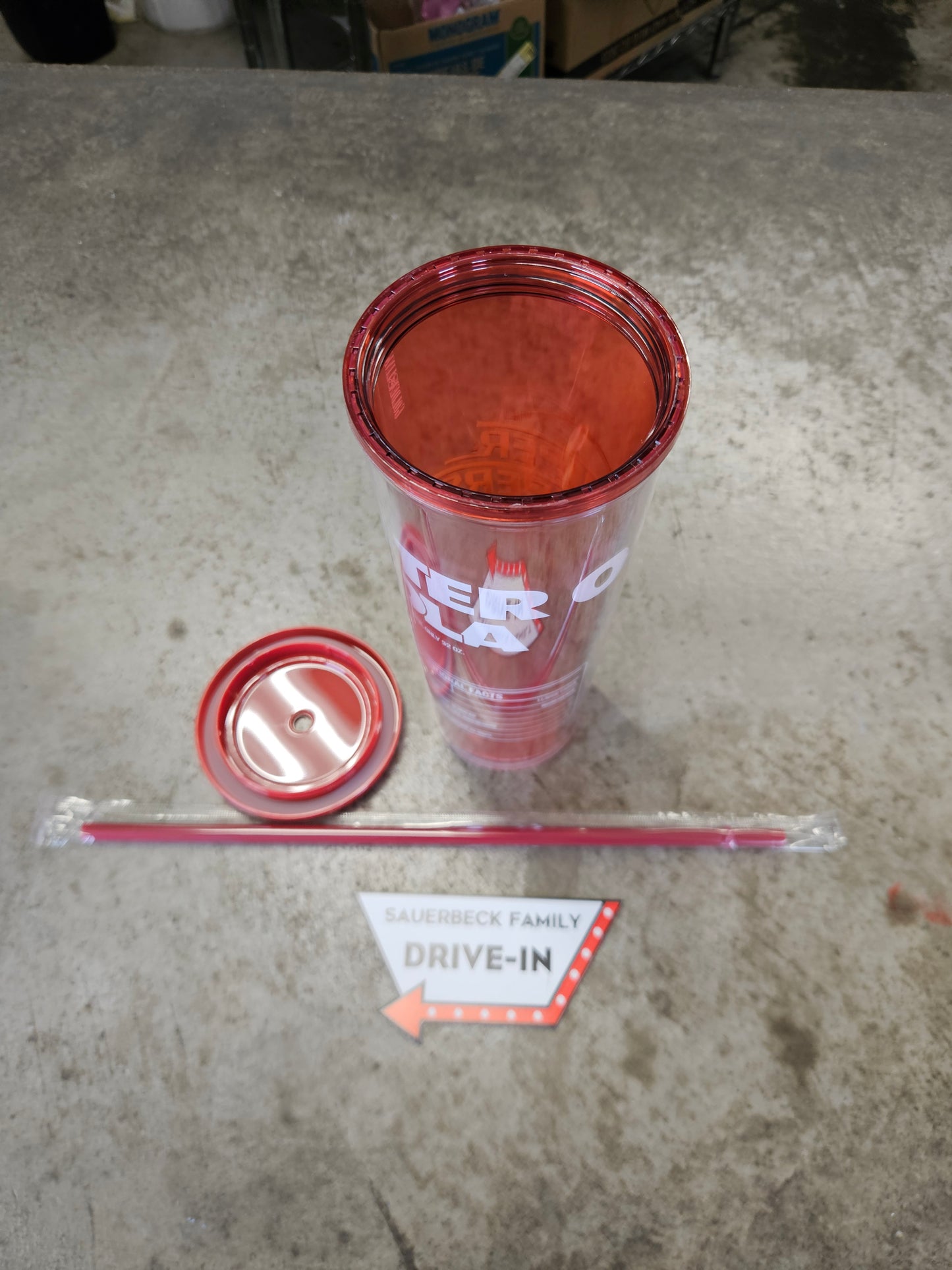 Super Troopers 3 Liter O Cola Cup Lid Straw - NEW 2026 32oz