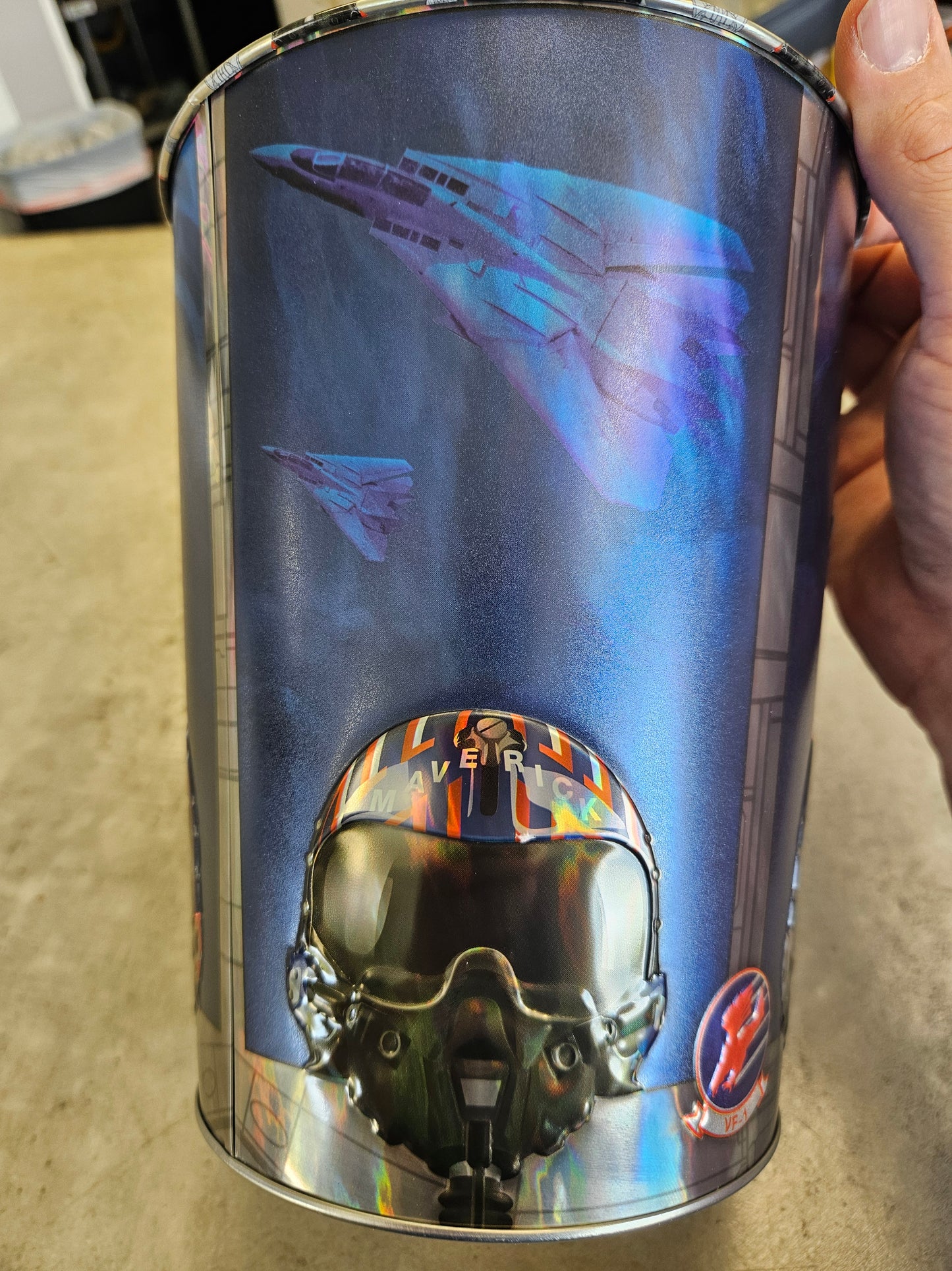 Top Gun (2026 40th Anniversary) Metal Popcorn Bucket - 130oz