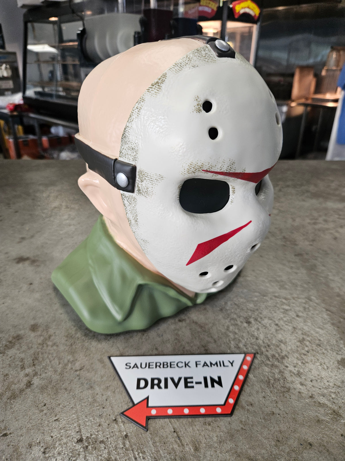 Jason Voorhees Popcorn Head - Mask Jason Universe Friday the 13th